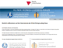 Tablet Screenshot of koenig-ludwig-haus.de